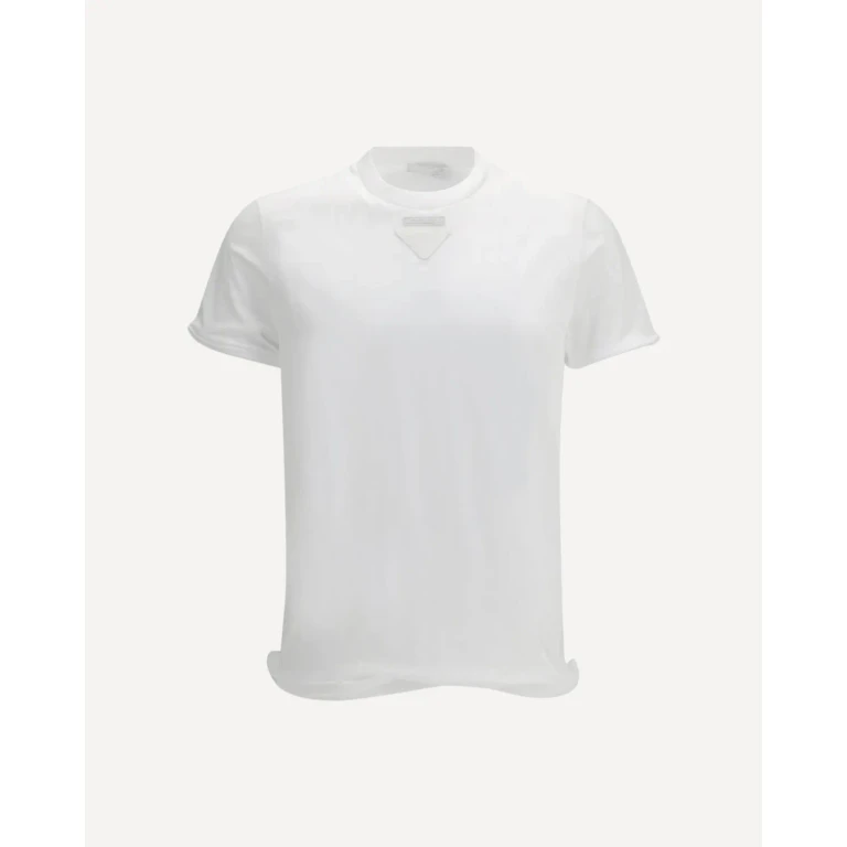 PRADA Mouldable cotton T-shirt Male S