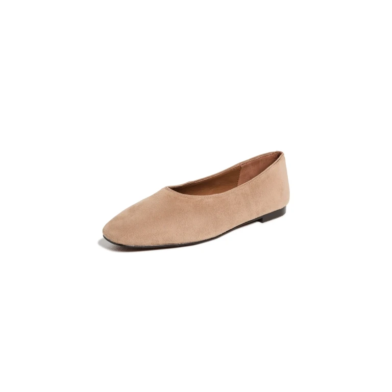 Madewell Mylie Ballet Flats Tawny Khaki 5