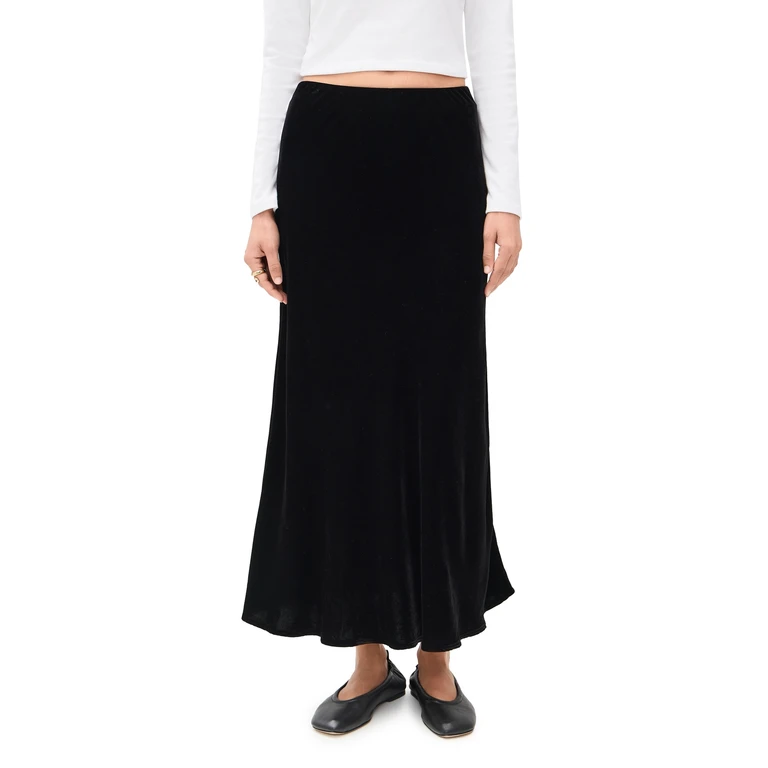Velvet Felicity Skirt Black XS