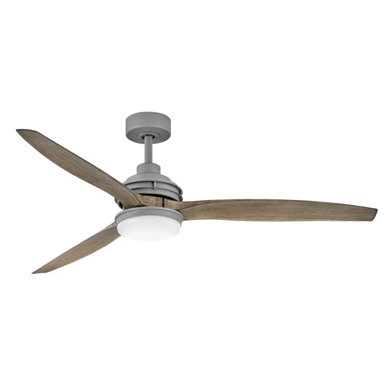 Hinkley Artiste LED 60" Indoor/Outdoor Ceiling Fan in Graphite - 900160FGT-LWD