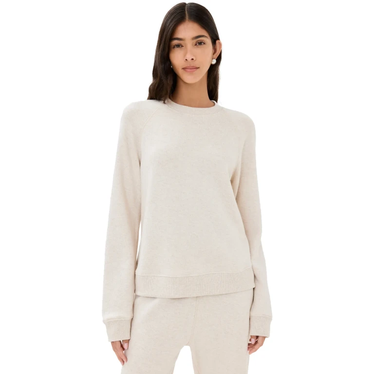 Jenni Kayne Saturday Sweatshirt Cream L