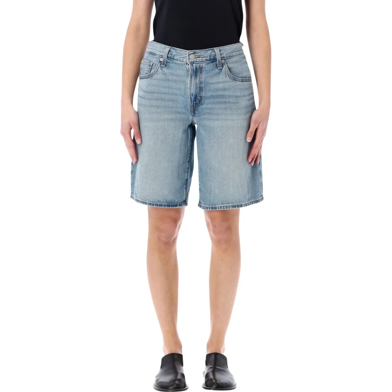 Cotton Denim Shorts (000MJ0017)