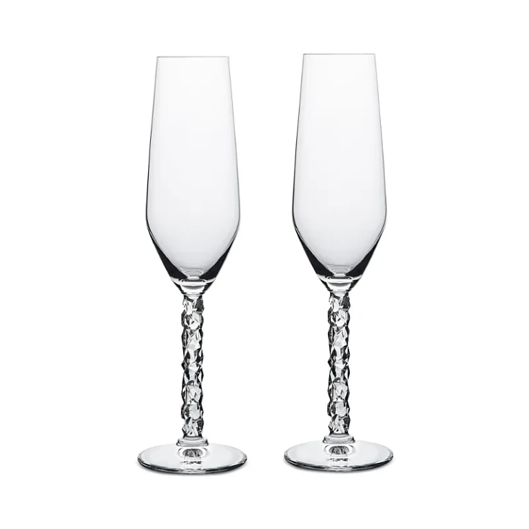 Orrefors Carat Champagne Flute, Set of 2