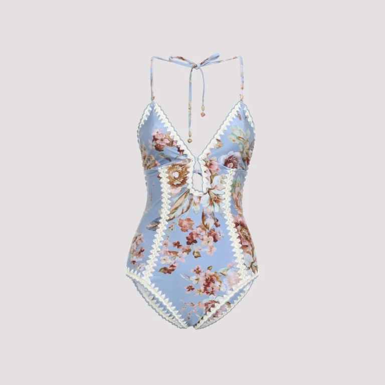 ZIMMERMANN - Zimmermann Awaken Crochet 1 Pc Keyhole Swimwear