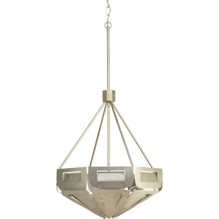 Silver Ridge Four Light Pendant from the Point Dume-Yerba Collection
