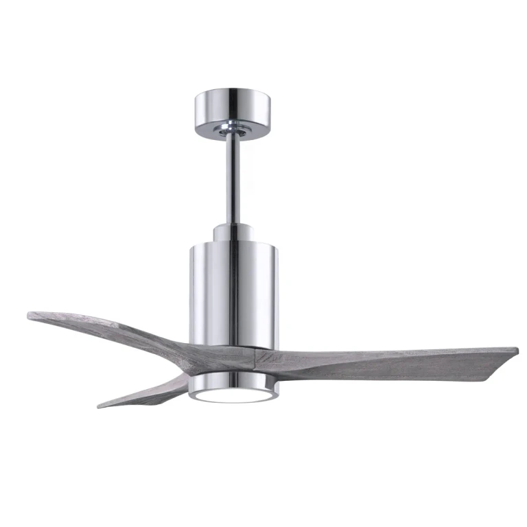 Matthews Patricia 42" Indoor Ceiling Fan in Polished Chrome