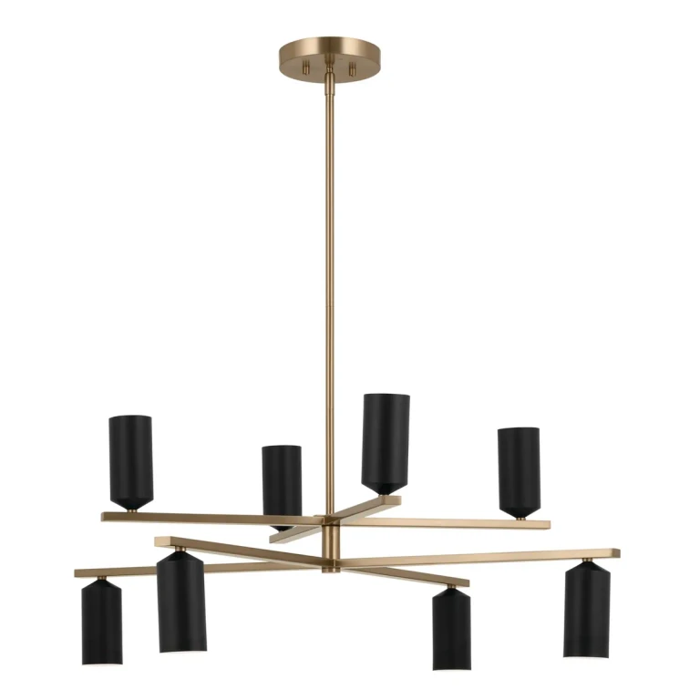 Champagne Bronze LED Chandelier from the Gala Collection