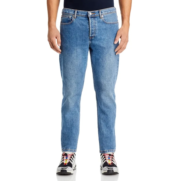 A. p.c. Petit New Standard Slim Fit Jeans in Stonewash