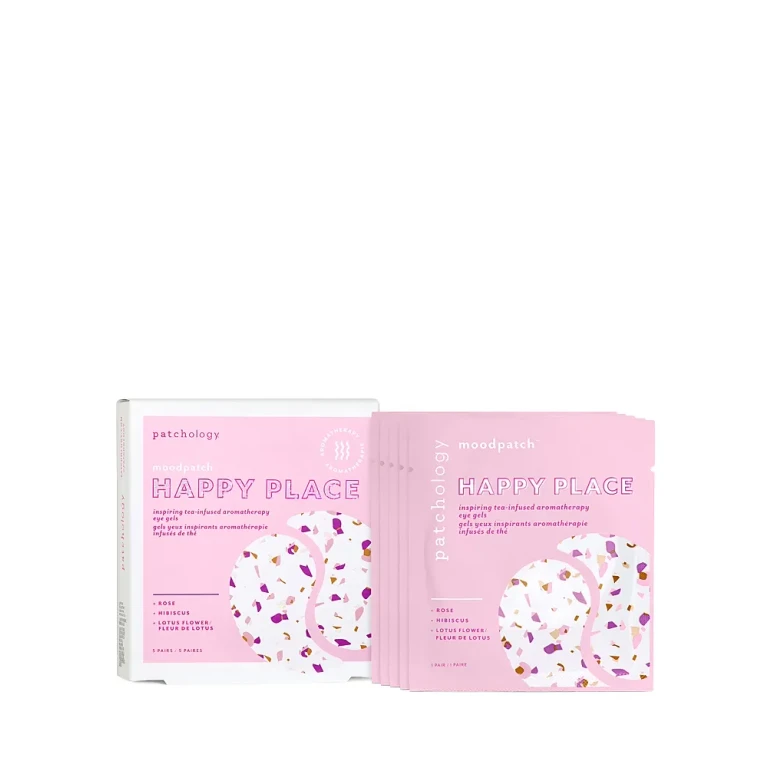 Patchology Moodpatch Happy Place Eye Gels, Pack of 5 Pairs