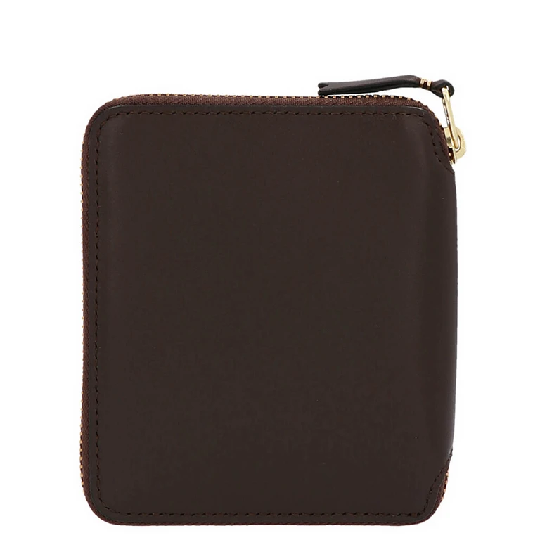 Comme des Garçons Brown Cowhide Wallet - Men