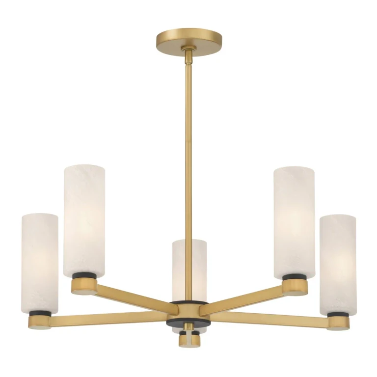 Legacy Brass Chandelier from the Wexmere Collection