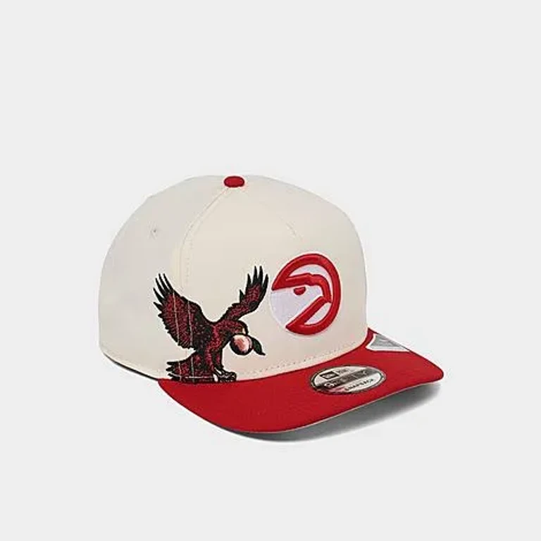 Atlanta Hawks NBA Hardwood Classics 9FIFTY A-Frame Snapback Cap