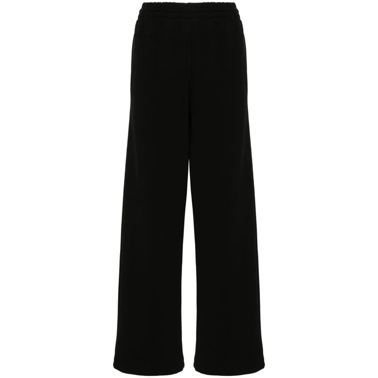 WARDROBE NYC Trousers Black Viscose - Women