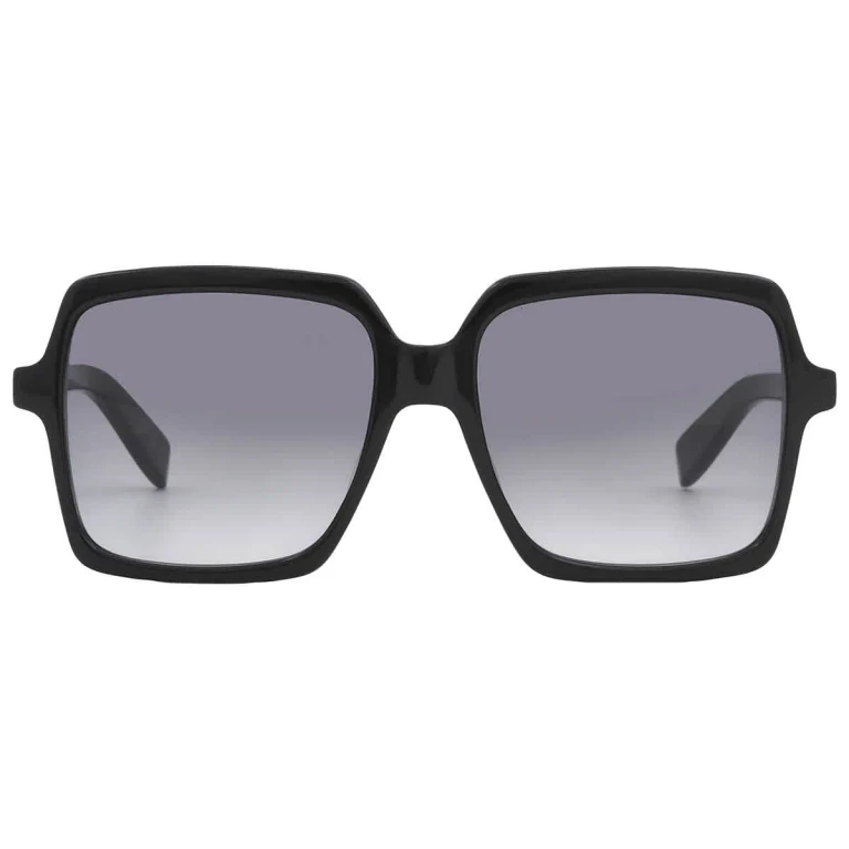 Saint Laurent Grey Gradient Square Ladies Sunglasses SL 174 001 56