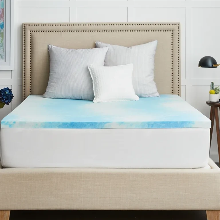 2 Memory Foam Topper with Cover, Queen