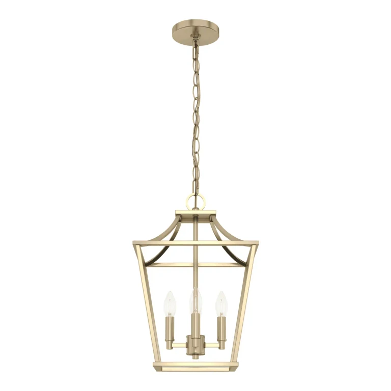 Alturas Gold Four Light Pendant from the Laurel Ridge Collection