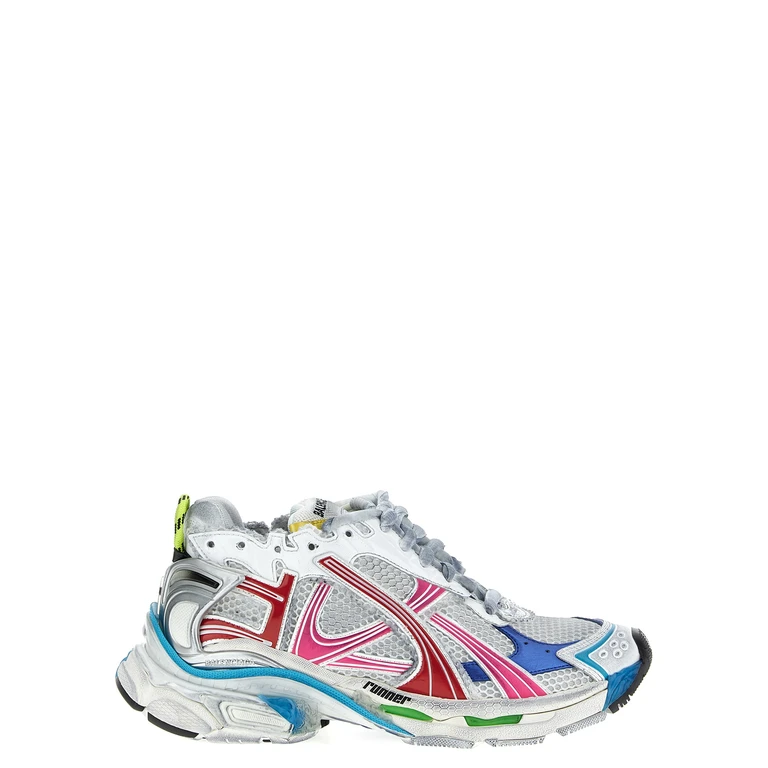 Balenciaga Multicolor Polyester Athletic Sneakers - Women