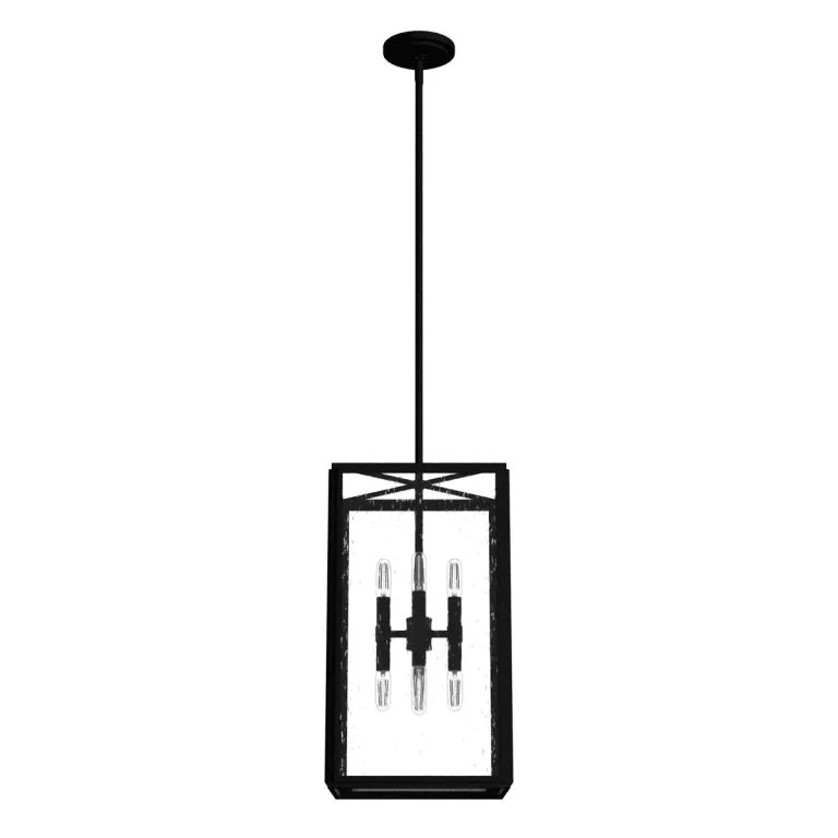 Hunter Felippe 8-Light Pendant in Natural Iron
