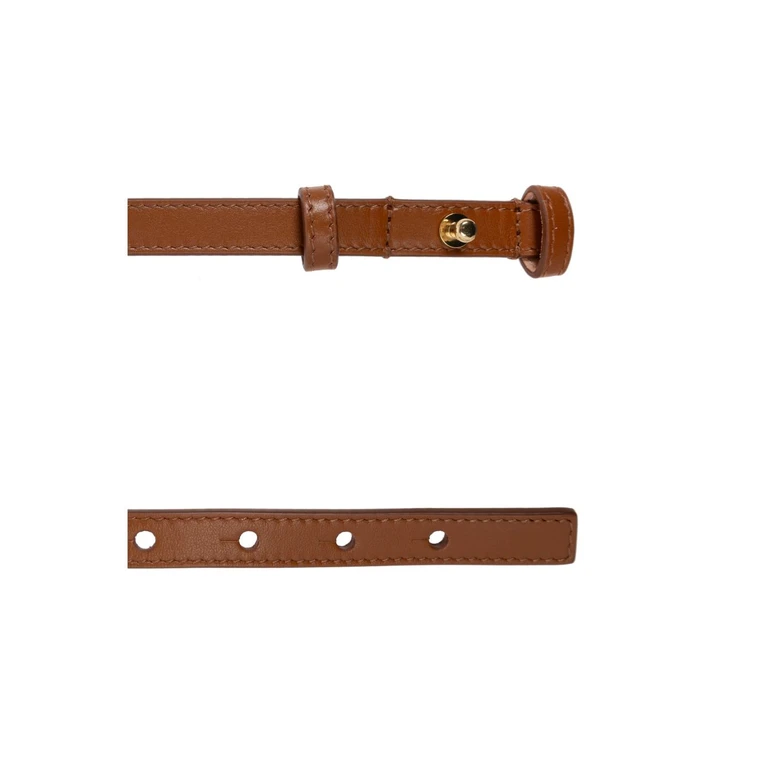 Chloè Belts Leather Brown - Women