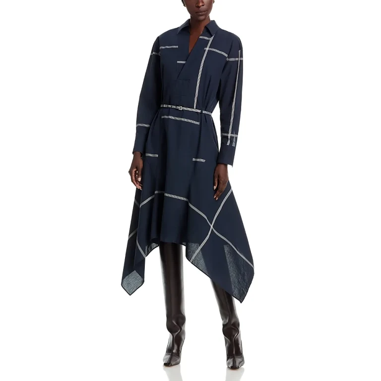 Boss Doloh Handkerchief Hem Dress
