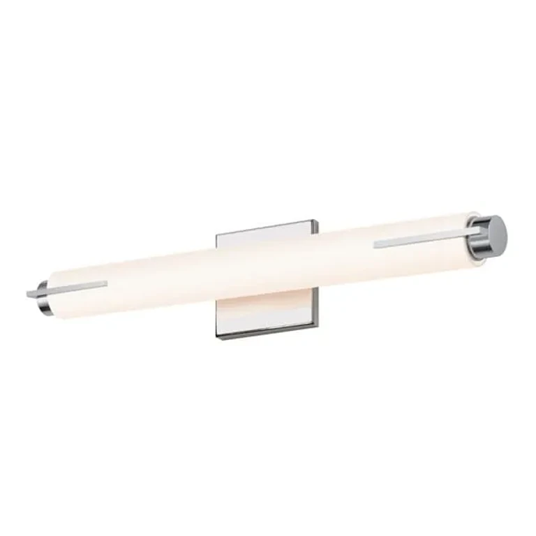 Tubo Slim LED 19.5" LED Spine Trim Bathroom Vanity Light in Polished Chrome