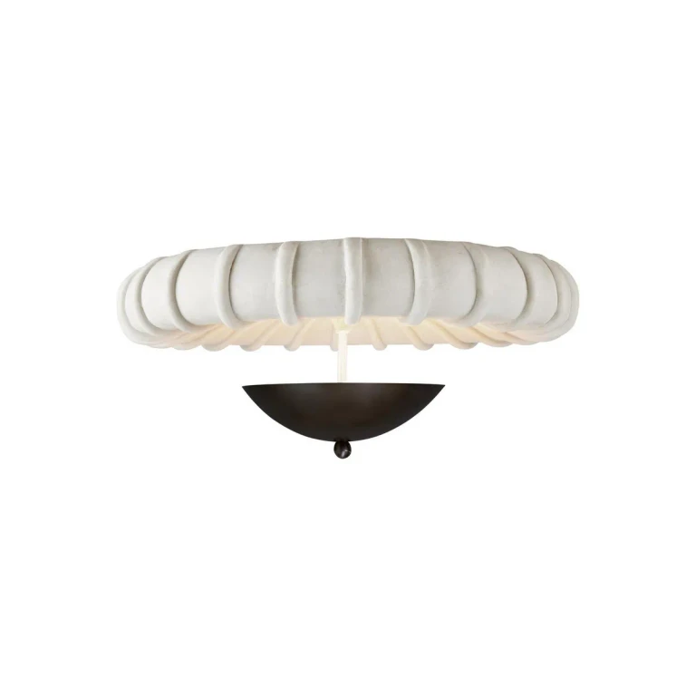 Ivory Flush Mount from the Camella Collection