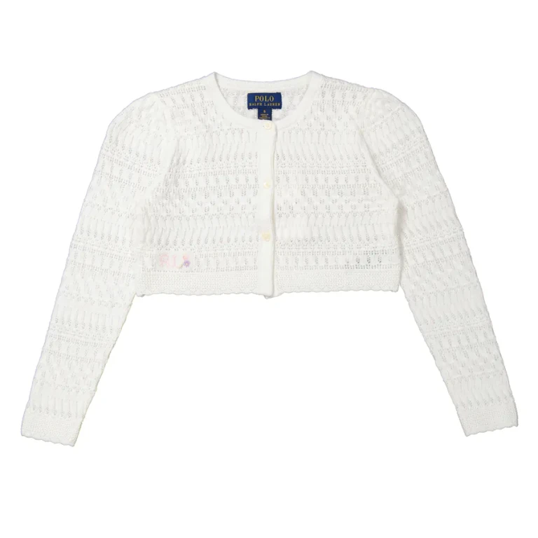 Polo Ralph Lauren Kids Cropped Knitted Cardigan