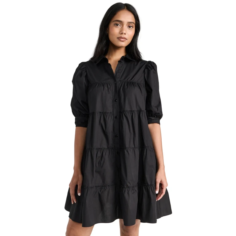 Peixoto Lola Mini Dress Black L