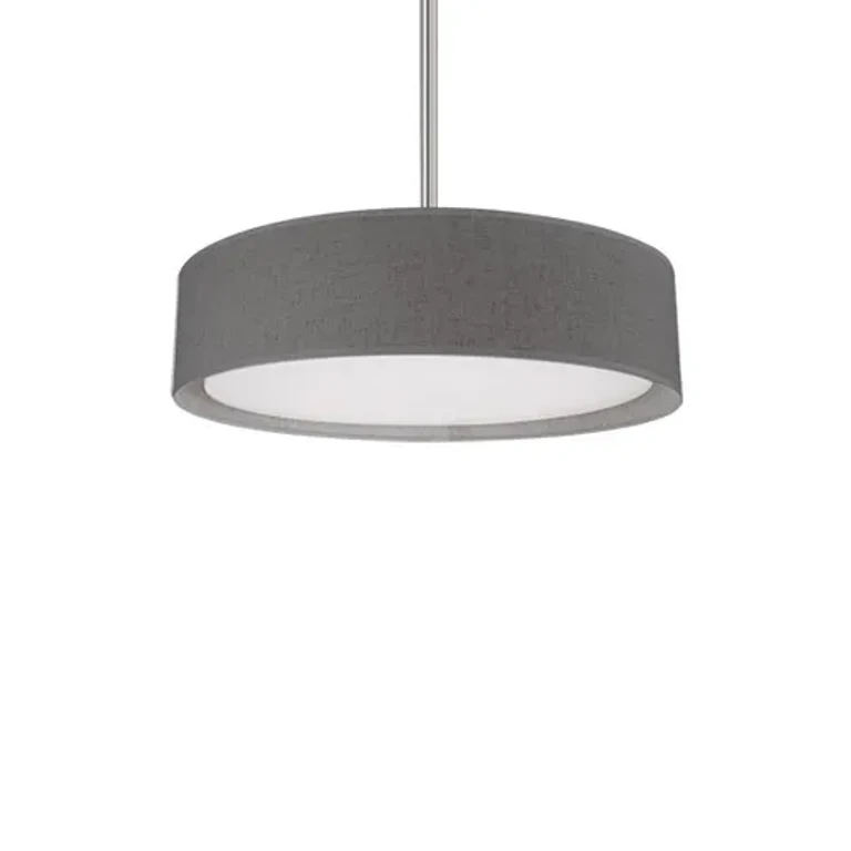 Gray LED Pendant from the Dalton Collection
