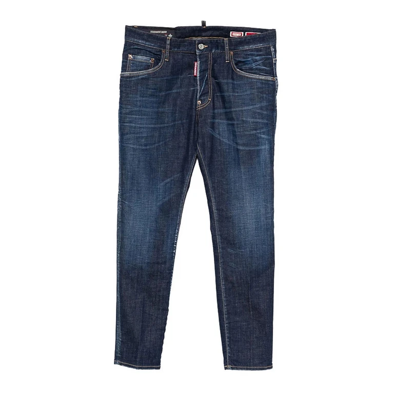Dsquared2 Jean Droit - Bleu