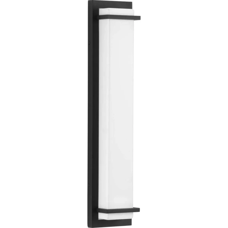 Black LED Outdoor Wall Sconce from the Z-1080 Led Collection