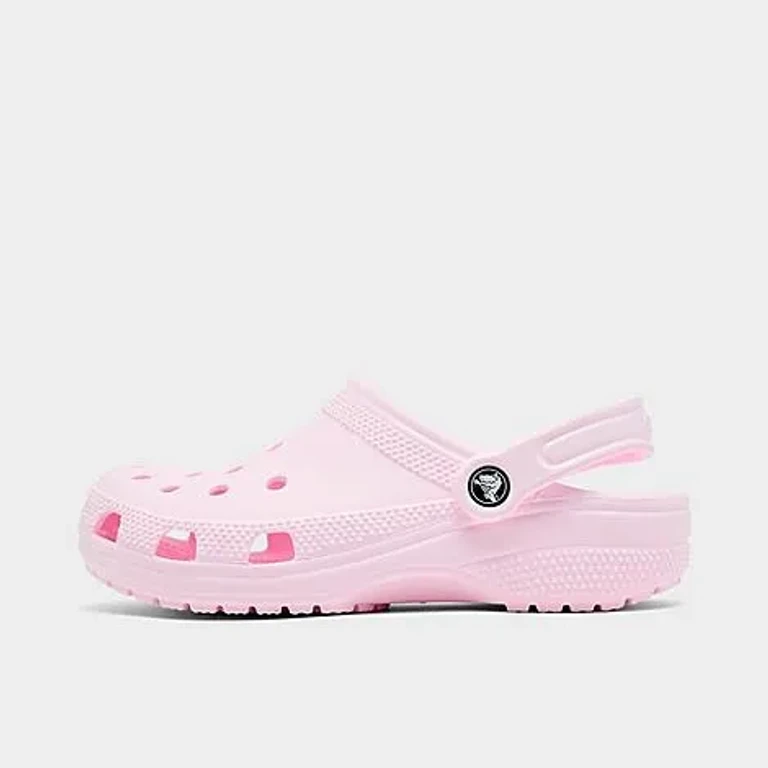 Crocs Women's Classic Clog Shoes in Pink Milk Size: 6.0
