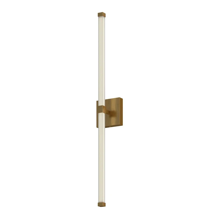 Brushed Gold LED Vanity from the Blade Collection