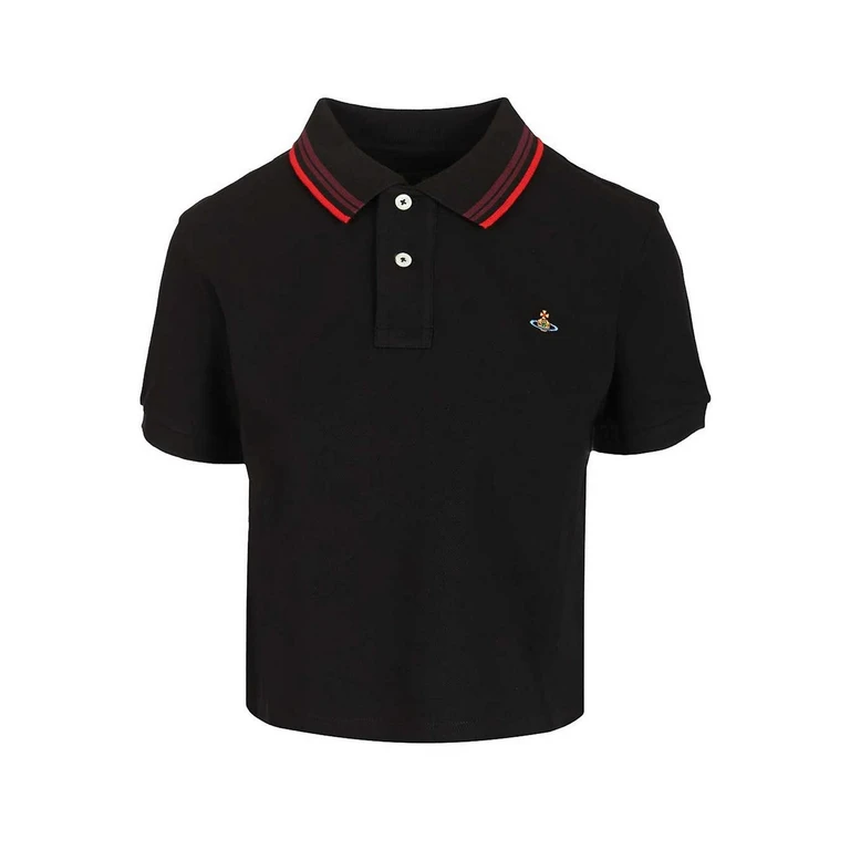 Valentino Black Cotton Polo Shirt