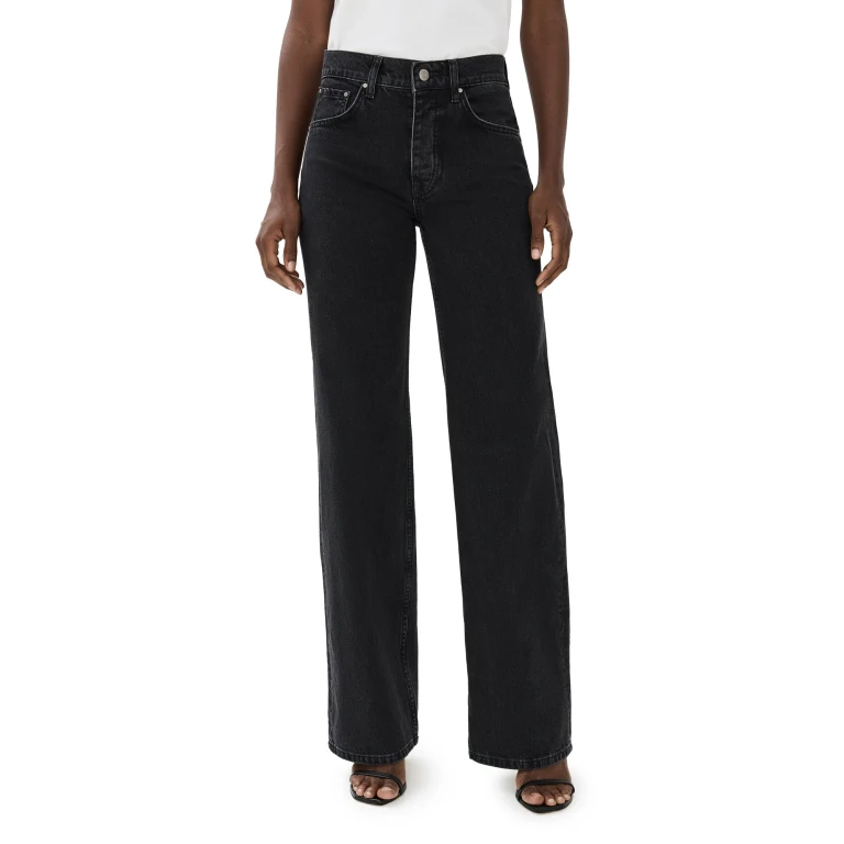 ANINE BING Hugh Jeans Vintage Black 28