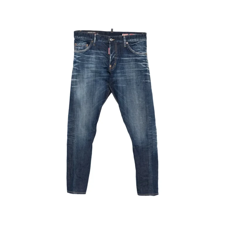 Dsquared2 Cotton Straight Jeans
