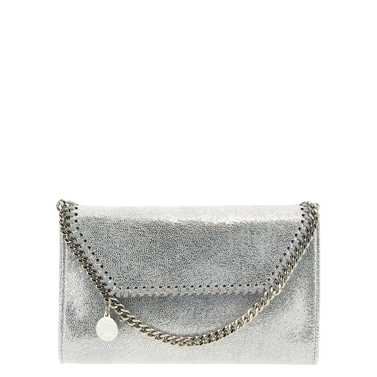 Stella McCartney Falabella Metallic Finish Shoulder Bag