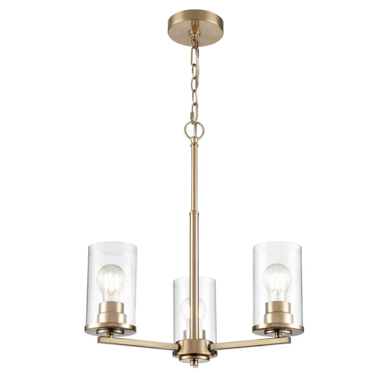 Modern Gold Chandelier from the Verlana Collection