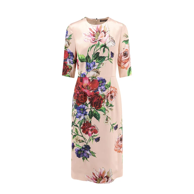 Dolce & Gabbana Dresses Pink Viscosa Elastan - Women