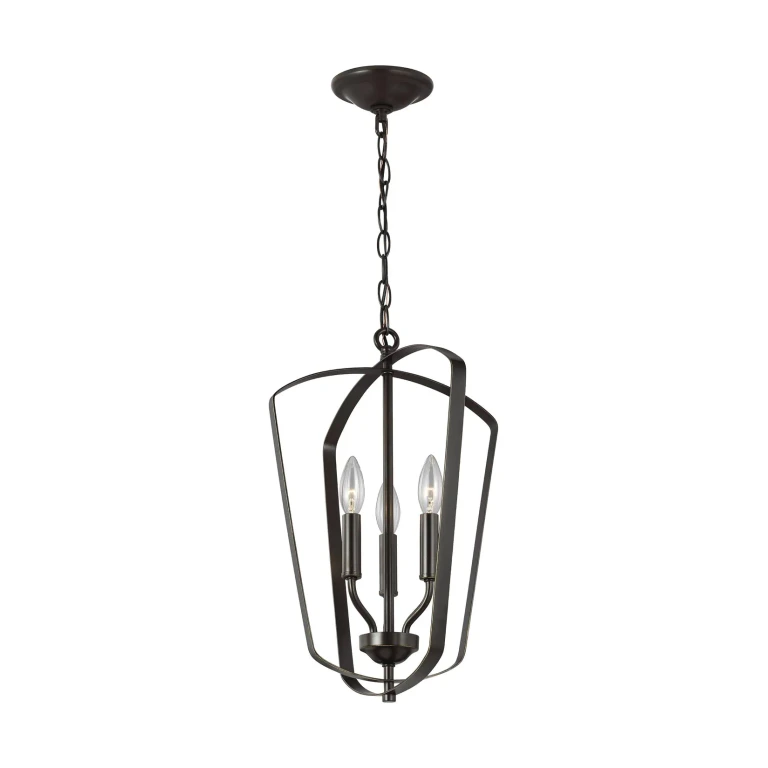 Sea Gull Romee 3-Light Foyer Light in Bronze - 5134903EN-710