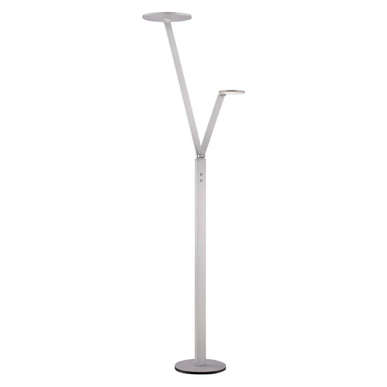 Chiseled Nickel LED Floor Lamp from the Task Portables Collection