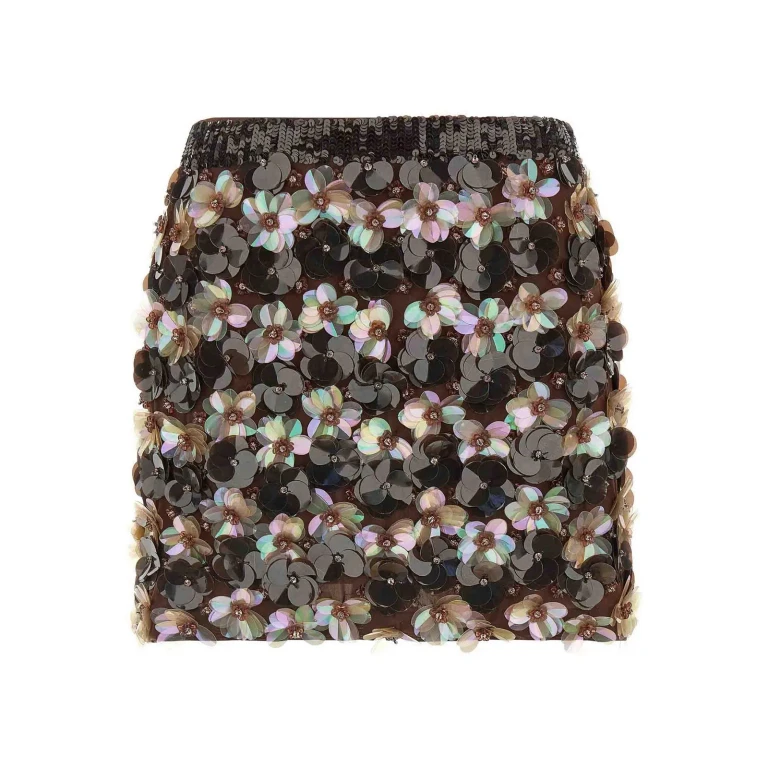 P. A.R. O.S. H. Mini Jupe - Marron