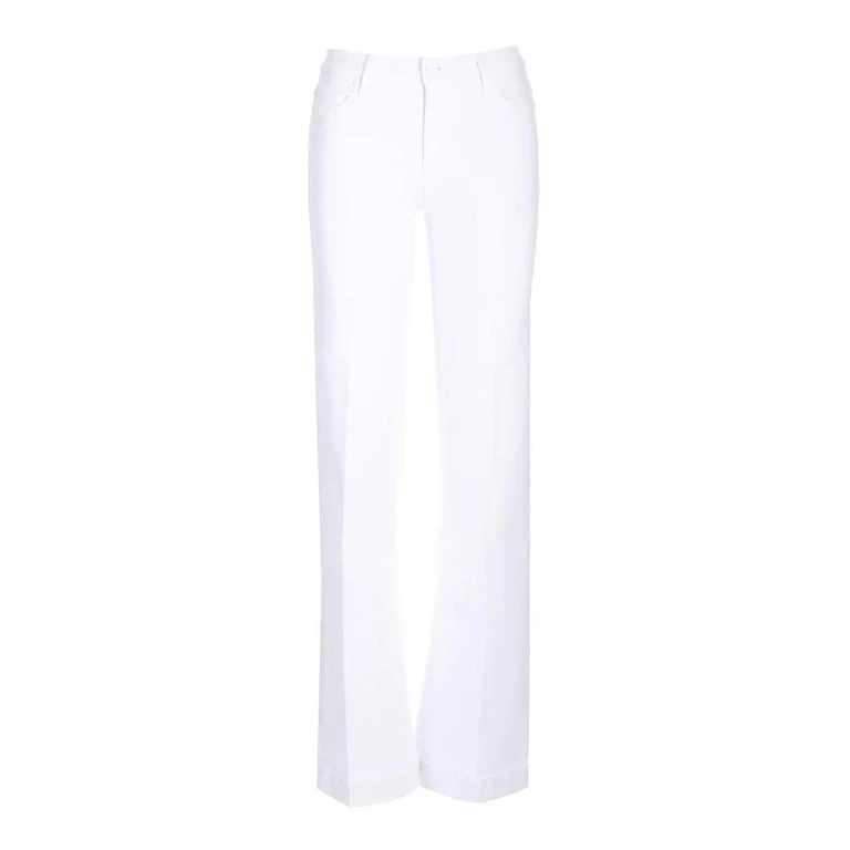 Paige Jean Bootcut - Blanc