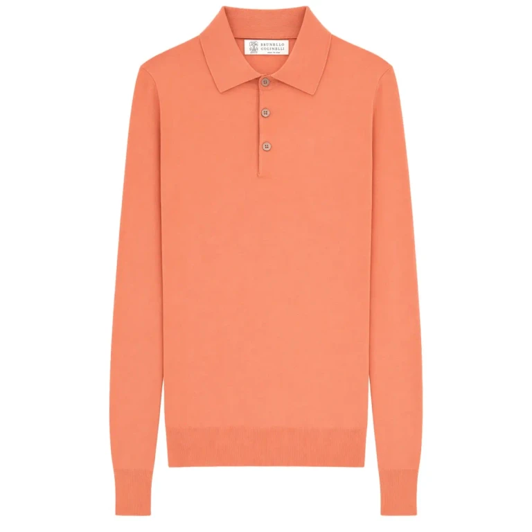 Casablanca Cotton Knit Polo Shirt