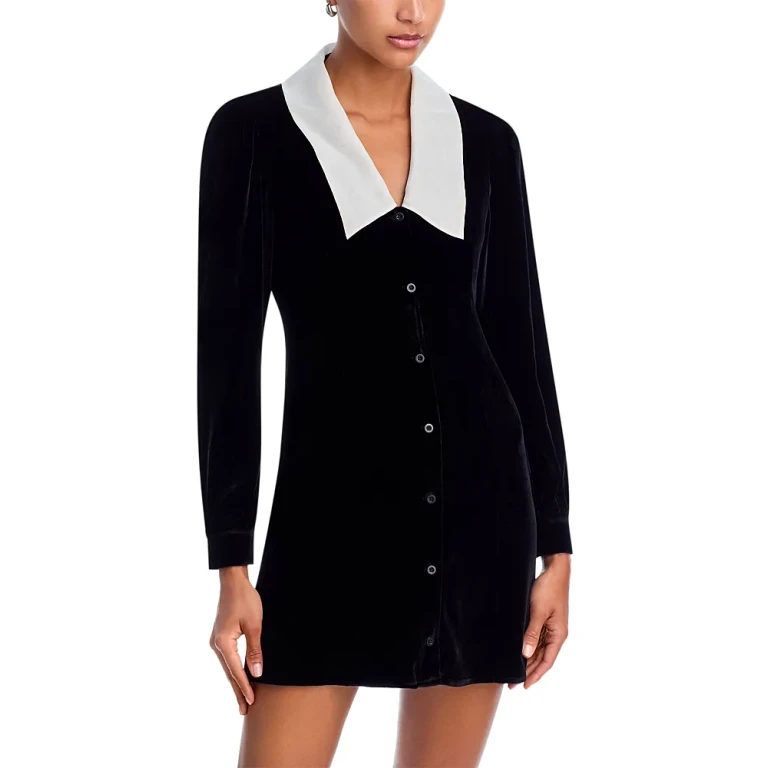 Frame Velvet Sailor Dress