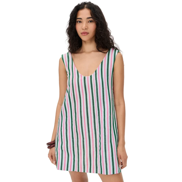 Busayo Fadeyi Dress Pink & Green L