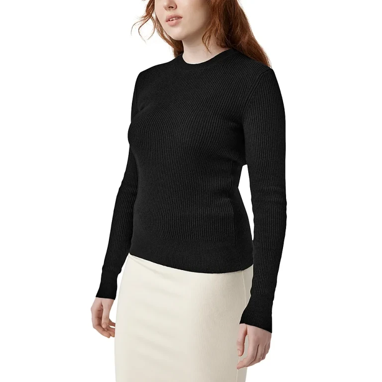 Canada Goose Georgian Slim Crewneck Wool Sweatshirt