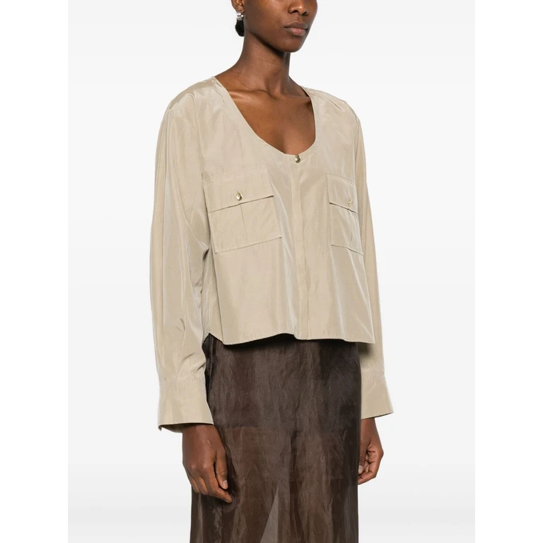 Forte Forte Forte Shirts Beige Polyester Cotton - Women