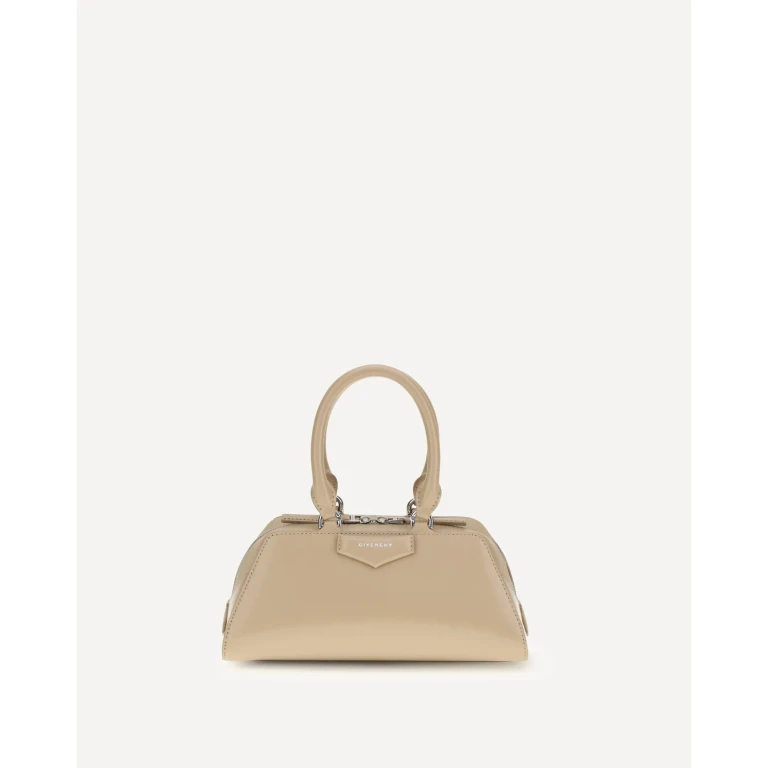 GIVENCHY Antigona East-West mini leather Box Handbag Female UNI