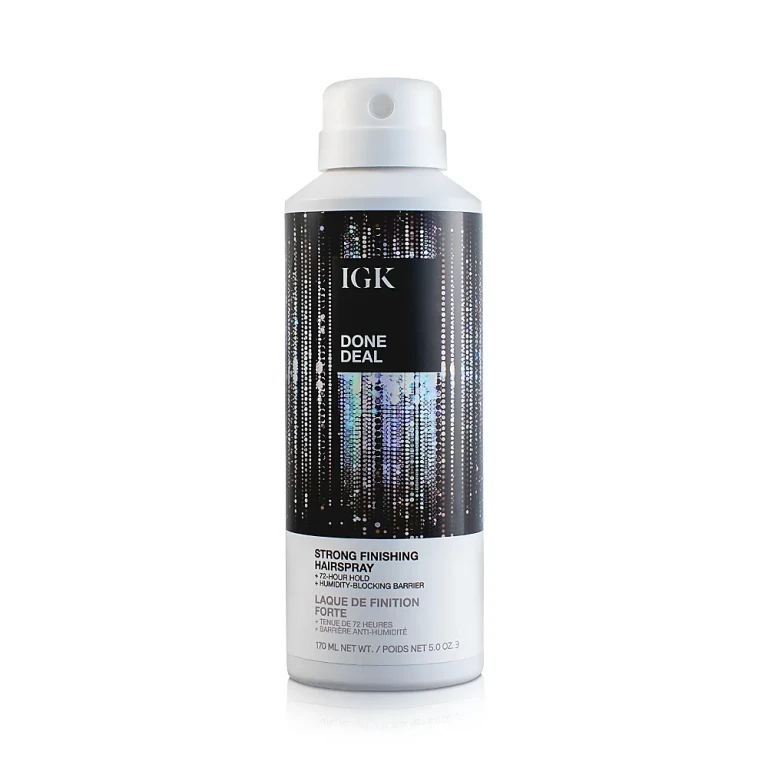 Igk Hair Done Deal Strong Finishing Hairspray 5 oz.
